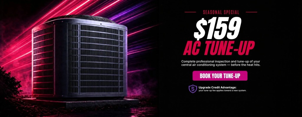 AC tuneup offer - discount on AC Tune Up Kawartha Lakes - Gravity Plumbing Offers Page