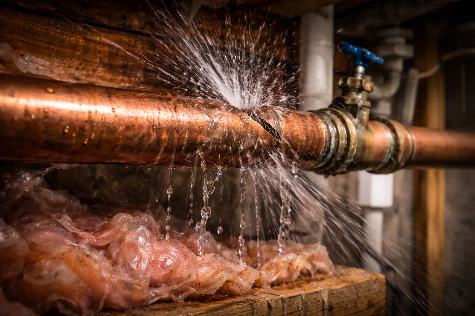 Burst Pipe Repair in Orillia