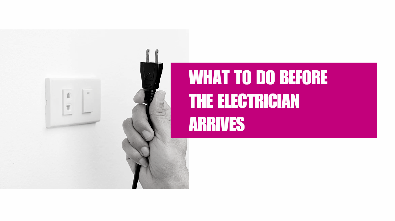 What To Do Before The Electrician Arrives - Emergency Electrician Peterborough
