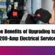 The Benefits of Upgrading to a 200-amp Electrical Service - Lindsay 200 Amp Electrical Panel Upgrade - 001